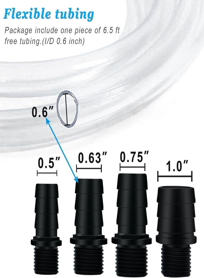 PULACO Large Flow: 800GPH（3000L/H）Submersible Pump with 6.5 ft Tubing, 45Watt Durable Fountain Water Pump With 4 Nozzles For Above 80 gallons Fish Tank or Pond - Image 4